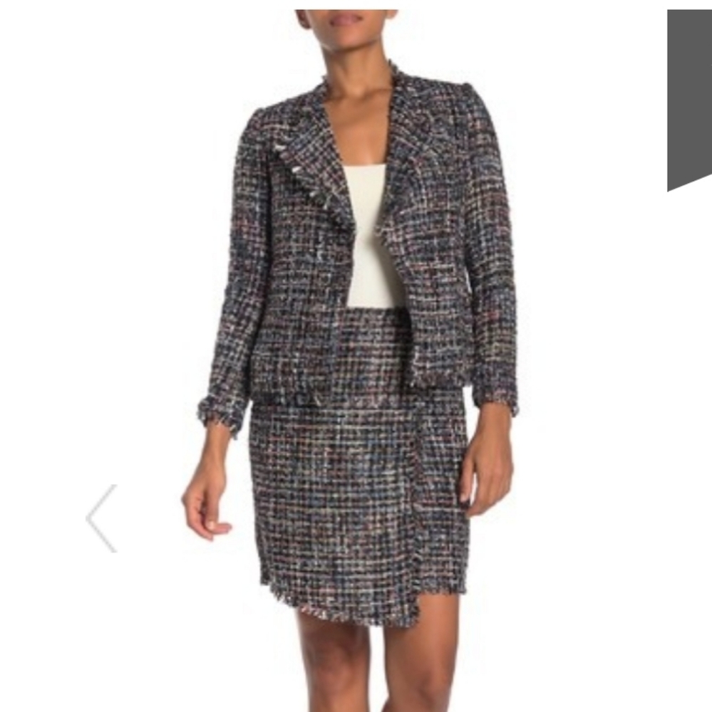 Cece tweed skirt